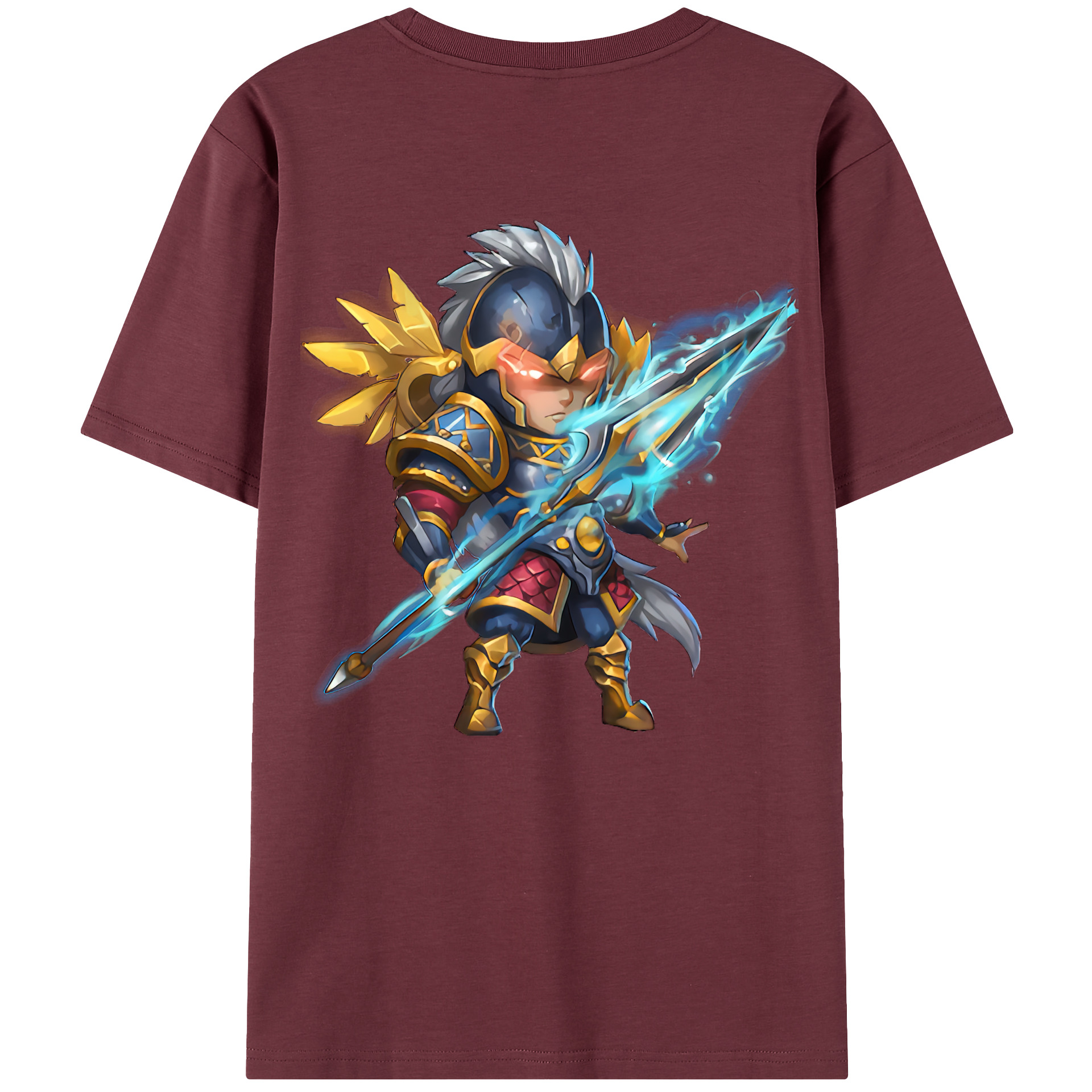 リーグ・オブ・レジェンド League of Legends LOL 綿100％半袖Tシャツ（背面プリント）